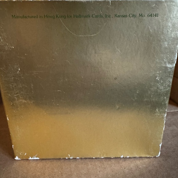 1979 Vintage Hallmark Santa Shadowbox Tree Trimmer Christmas Surprise Ornament - Picture 7 of 7